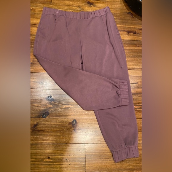 Express Ladies Plum Jogger Pants NWT Size XL - Picture 1 of 3